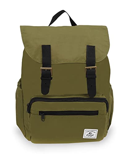 Everest Stylish Rucksack, Olive, One Size #TOP1