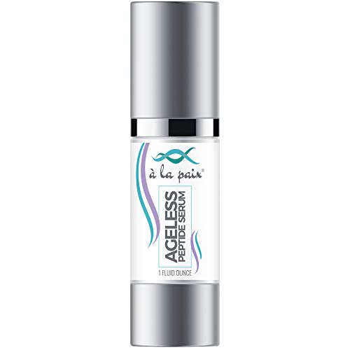 Vitamin C Serum for Face with Hyaluronic Acid & Argireline Peptides by À La Paix - Vitamin E Skin Care Product - Skin Lightening Dark Spot Remover - Anti Aging Face Serum with Red Marine Algae