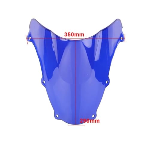 Pare-brise SV650 SV1000 double bulle éliminant la pression du vent sur autoroute - 4