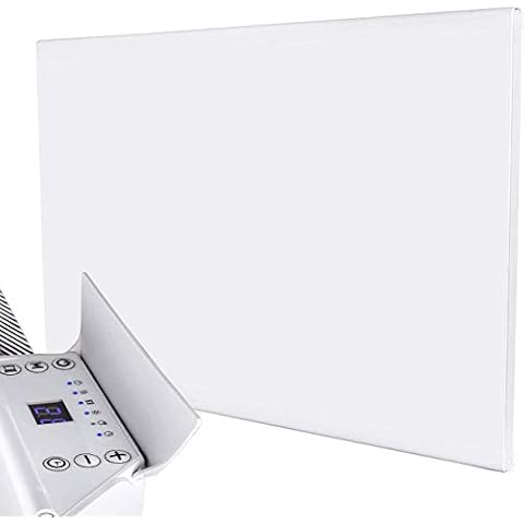MYLEK 2KW Electric Panel Heater with Timer Cover