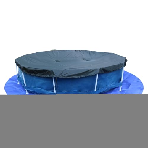 Under Pool Mat - Lazy Spa Floor Protector Mat | Hot Tub Base | Exercise Equipment Riug | Padding Puncture Proof Tarps | Cloth Tarps for Backyard Yard Floor Outdoor Home Boat Furniture Garden Grass