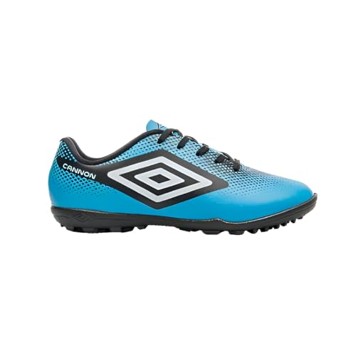 Chuteira Society Umbro Cannon Jr,Azul/Preto/Branco,31