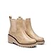 DREAM PAIRS Women's Wedge Chelsea Ankle Boots Fashion Round Toe Low Wedge Heel Platform Booties Shoes,Size 10,Nude-Nubuck,SDAB2403W