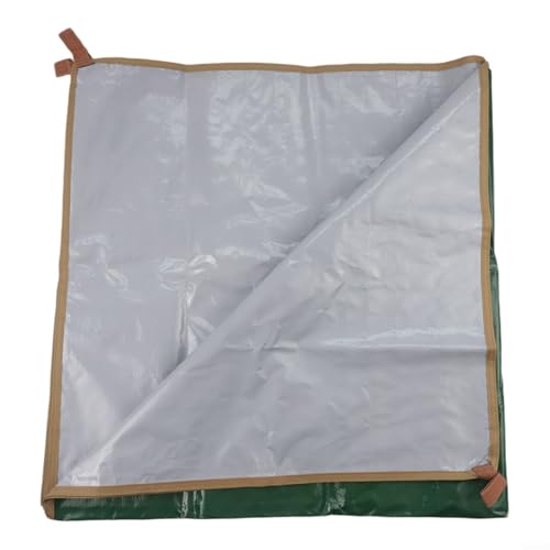 Bâche imperméable en polyéthylène 2,4x2,4 m avec coins renforcés - 8
