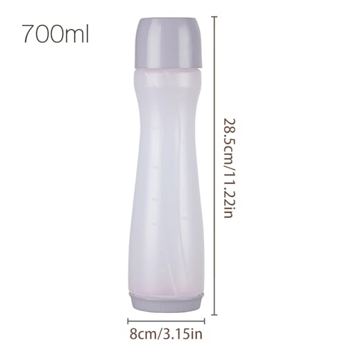 Batter Squeeze Bottle Pen | 700ml Pancake Batter Dispenser Mixer Bottle, Waffle Mix Server, Dough Squeeze Dispenser, for Pancake Waffle Donut Breakfast Lunch Party Catering Household Family - Image 6