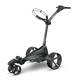 Motocaddy M7 GPS Remote Electric Golf Push Cart – All-Terrain, Bluetooth, 360° Rotation, Remote Control, Ultra-Lithium Battery, 230W Motors, Anti-Tip Wheel, GPS Touchscreen Display