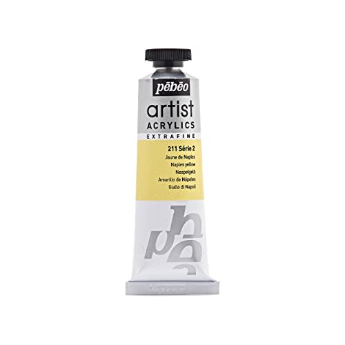 PEBEO 37 ml Artist Acrylics, Naples Yellow