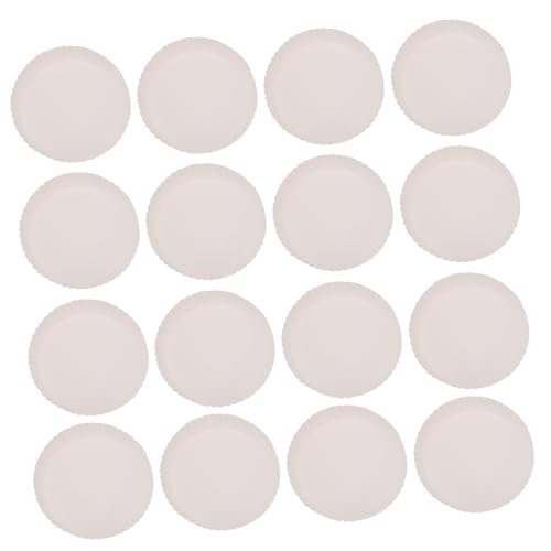 Hemobllo 100pcs Disposable Cup Lid Covers Drink Cups with Lids Mugs Seal Foldable Cup Cover Cap Cup Lids