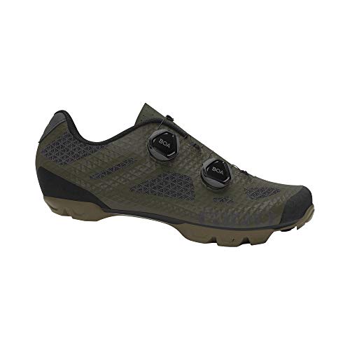 Giro Sector Mens Mountain Cycling Shoes - Olive/Gum (2021), 47