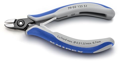 Alicate Knipex 79 02 125 S1 soluciona cortes difíciles en espacios reducidos 4