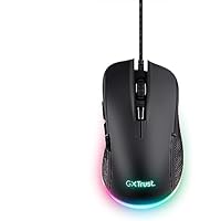 Trust Gaming GXT 922 Ybar Ratón Gaming, 68% Plástico Reciclado,