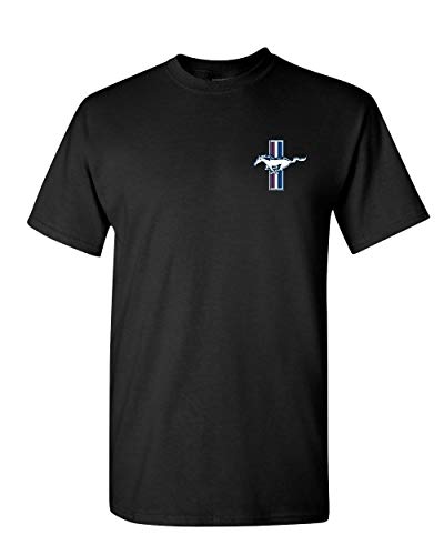 Ford Mustang The Legend Lives T-Shirt Classic Muscle Cars Men's Tee