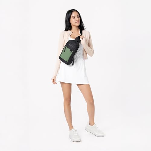 Image of Sherpani Metro, Reversible Anti-Theft Sling Bag, 5L Travel Crossbody Backpack, Chest Purse for Travel, Hiking, or Everyday