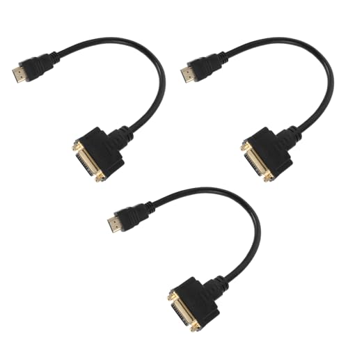 Adaptadores de vídeo HD estables con transmisión bidireccional fluida y sin cortes en pack de 3