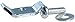 TE CONNECTIVITY / POTTER & BRUMFIELD 24A071 DIN RAIL MOUNTING CLIP (5 pieces)