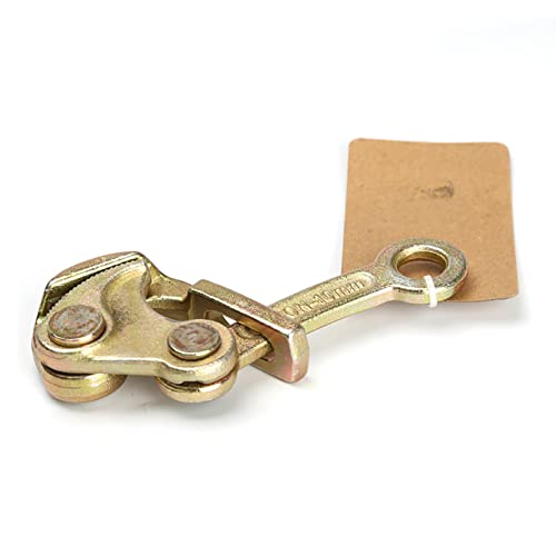 Extractor de Mordaza de Cable de Acero Tensores Para Alambre herramienta tensora de alambre,1T Robusto y Abrazadera de Mordaza de Cable de Acero Agarre de Forma Segura para la Construcción