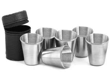 Gusto Nostro Calici Da Vino In Acciaio Inox - 540 Ml - Oro Rosa - Foto 11