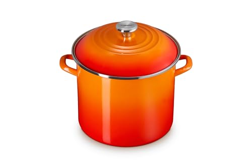 新品 ルクルーゼ 鍋 ストックポット5.7L オレンジ z-sports_7901-0032