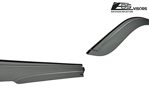 Extreme Online Store For 2004-2007 Scion Xb | Eos Visors Mugen Style Smoke Tinted Side Window Vent Visors Rain Guard Deflectors Jdm #TOP7