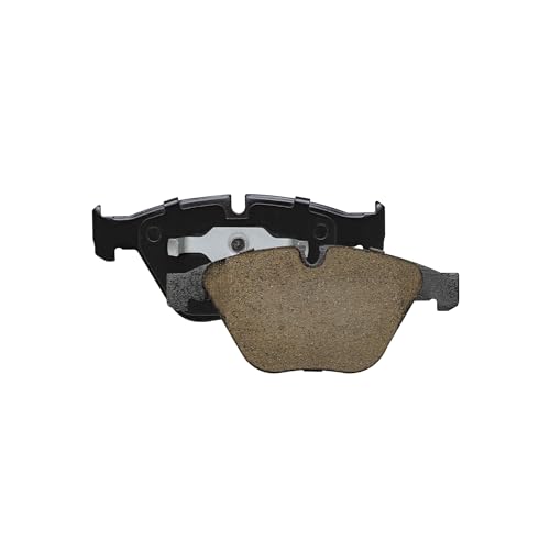 Image of Detroit Axle - Front Brake Pads for 2008-2013 BMW 328i 2009-2013 328i xDrive 2013-2015 X1 2008 328xi Ceramic Brake Pads w /Hardware Replacement