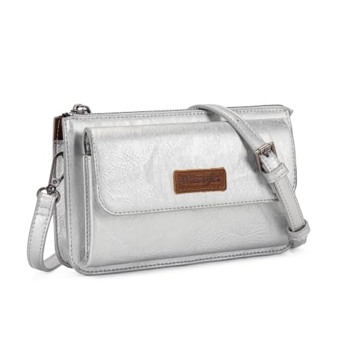 Image of Wrangler Crossbody Wallet for Women RFID Clutch Phone Purse with Credit Card Slots | RFID