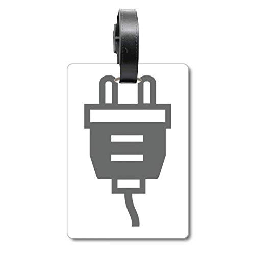Câble de charge noir et étiquette de valise Tourister pour croisière