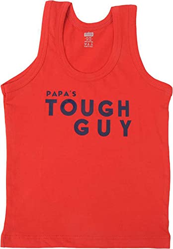 Image of Chillmun Sleeveless Printed Multi-Coloured Vest for Boy's (Pack of 6)
