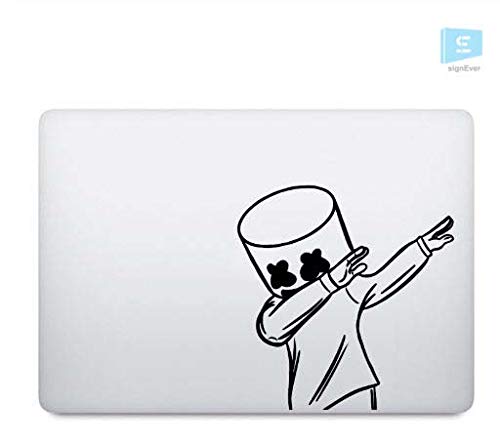 SIGN EVER Hip Hop DJ Boy Marshmallow Stickers for Laptop Trackpad 15.6 14 13 Inches and All Models Laptop Stickers L x H 9.00 cm x 12.50 cm Pack of 2 (B084SNPVP1) Amazon Price History, Amazon Price Tracker