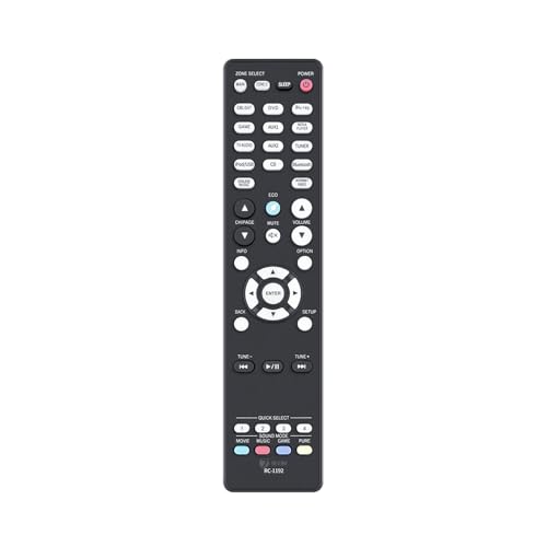 Image of 7SEVEN Compatible for Denon Home Theatre Amplifier Sound System Remote Control of RC-1192 and Replacement Remote for AVR-X3100W AVR-S910W Model