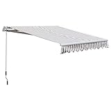Vielseitig Einsetzbar: Bringen Sie Schatten in Ihren Garten, Eingangsbereich, Balkon, Fenster, etc.