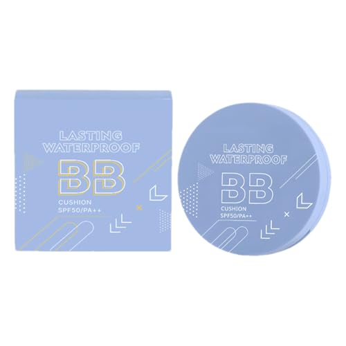 Pruojhw De Teñido | Maquillaje Natural Cobertura Completa,Tinte Cushion CC,Para Tipos de Piel Secadora Sensible Grasa Uso Diario Casa Viajes Boda Estudiantes Mujeres