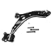Detroit Axle - Front 2pc Lower Control Arms for 2004-2009 Mazda 3 Sport, 2006-2017 Mazda 5, 2 Lower Control Arms + Ball Joints Pair Set Assembly Replacement