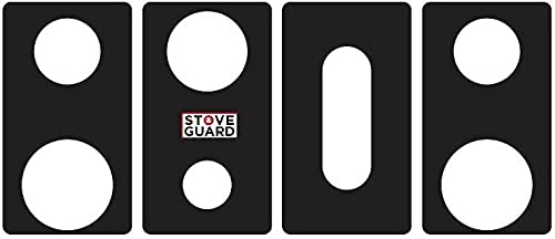 StoveGuardUSA-Made, Custom Designed & Precision Cut Stove Cover for Gas Stove Top, Lite Zline Gas Range Stove Top Cover, Model# RA48