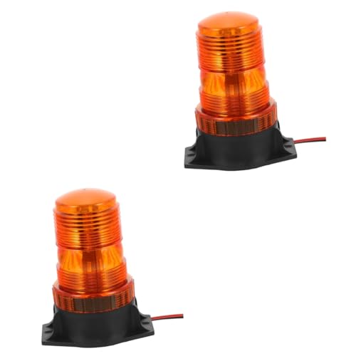 DRESSOOS 2 Piezas luz de Advertencia del Techo Barra de luz magnética Pegatina vehículo Auto lampara led candeeiro led Faro de luz Luces de construcción para Camiones Ordenador Personal