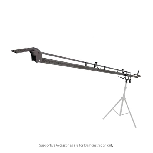 PROAIM 12ft Astra Professional Mini Camera Jib Arm for DSLR Video Film Camera | Heavy-Duty Yet Lightweight, Best Travel/Indoor/Outdoor Aluminum Crane with LCD Arm + Bag (JB-AS12-00)
