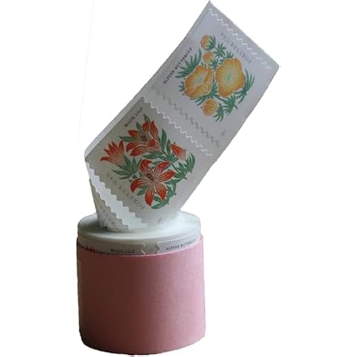 Mountain Flora Flower US First Class Forever Postage Stamps Celebrate Beauty Wedding (1 Coil/Roll of 100)