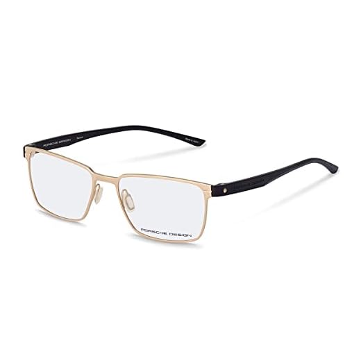 Montura de Gafas Hombre Porsche Design P8354-B Dorado