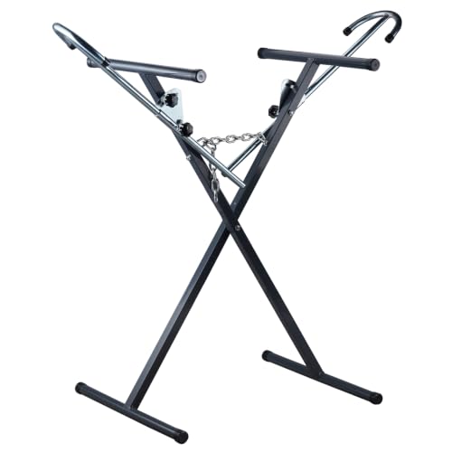 Image of SwitZer Folding Bumper Rack Paint Stand, Adjustable Height & Positions, Auto Body Panel Stand, 200 lb Capacity