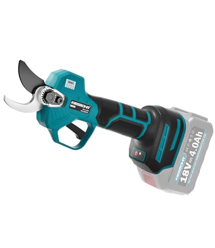 KIESBOHR CSS02 Akku Astschere Kompatibel mit Makita 18V Akku, 25mm Elektrische Gartenschere Bürstenloser mit Sicherheitsschalter Softgrip, Elektrisch Baumschere Akkuschere (ohne Akku und Ladegerät)