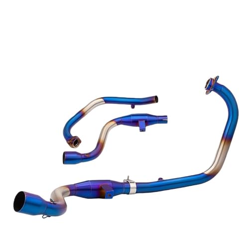 Tube d'échappement GIXXER 155 et silencieux 51 mm en acier de haute précision