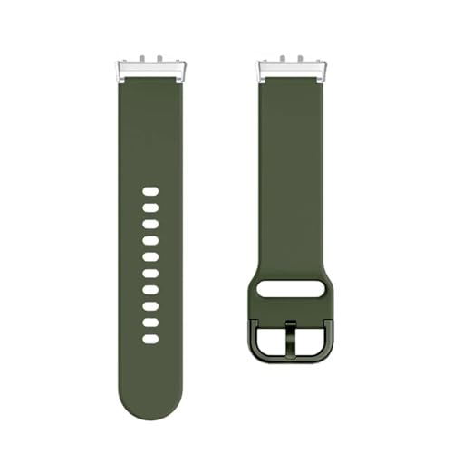 [XGYOMVB] Galaxy Watch Fit 3�p ���ɗD�����o���h �\�t�g�V���R�� �J���t���o�b�N���X�g���b�v Galaxy Watch Fit 3�p(Olive)