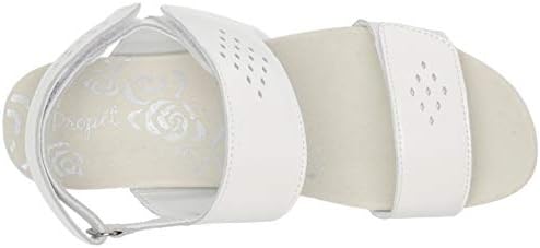 Propet Women's Madrid Sandals, White, 9.5 X-Wide US | Image 4
