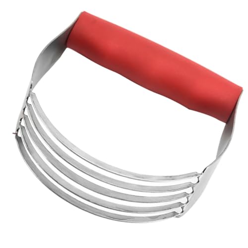 OKUMEYR Stainless Steel Pastry Cutter and Mixer Manual Cream Mixer for Baking for Mixing Eggs and Marinades Easy to Clean and Kitchen Gadget