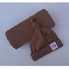 Swaddle Blanket and Hat Set for Newborn (Coffee)