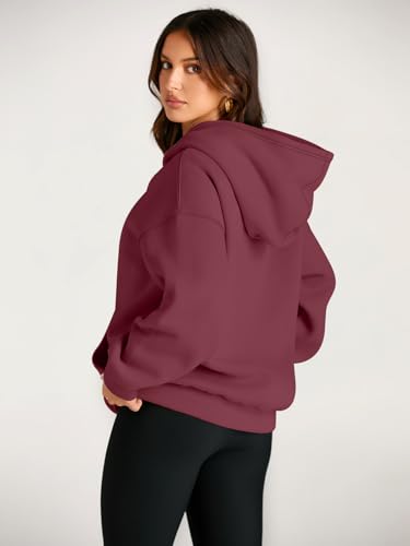 Image of EFAN Women's Hoodies Oversized Sweatshirt Comfort Fleece Sweaters | Cozy Trendy Pullover Hoodies, Sweatshirts with Pockets For Fall & Winter