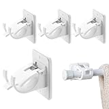 Soporte para barra de cortina, cuarto de baño