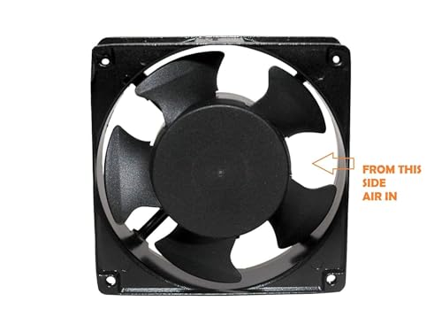 Image of SP Electron 220V AC 4 Inch 120 * 120 * 38 4 Inch Axial Cooling Blower Exhaust Fan for DIY Cooling Home & office Projects