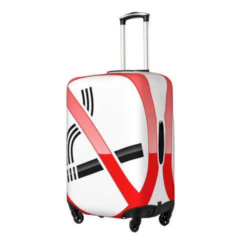 No Smoking Luggage Cover for Suitcase, Suitcase Cover Protector Fit 22-24 Inch Luggage Travel Accessories, M2