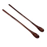 Multi-Funktion: Der Esslöffel ist das genau richtige, perfekte Größe (nicht riesig nicht klein) zum Essen, Rühren von heißen Suppen, Kaffee, deren gebratenen Reis, Currys und anderen Gerichten.Essen von Getreide, Reis, koreanischen oder japanischen Mahlzeiten.Diese Holzküche essen Utensilien sind die besten, wenn Sie das Non-Stick-Kochgeschirr verwenden, die Töpfe und Pfannen nicht auftauchen.