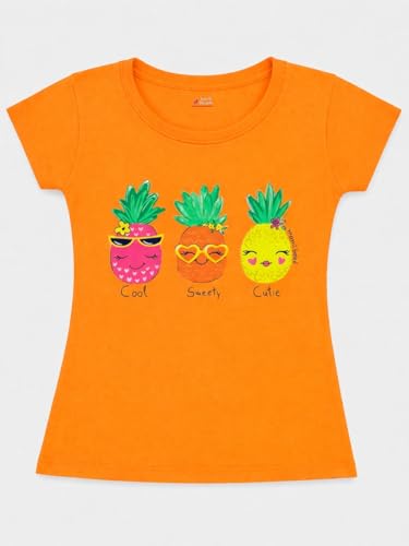 Image of Lush Plush Baby Girls Half Sleeves Cotton T-Shirts Set